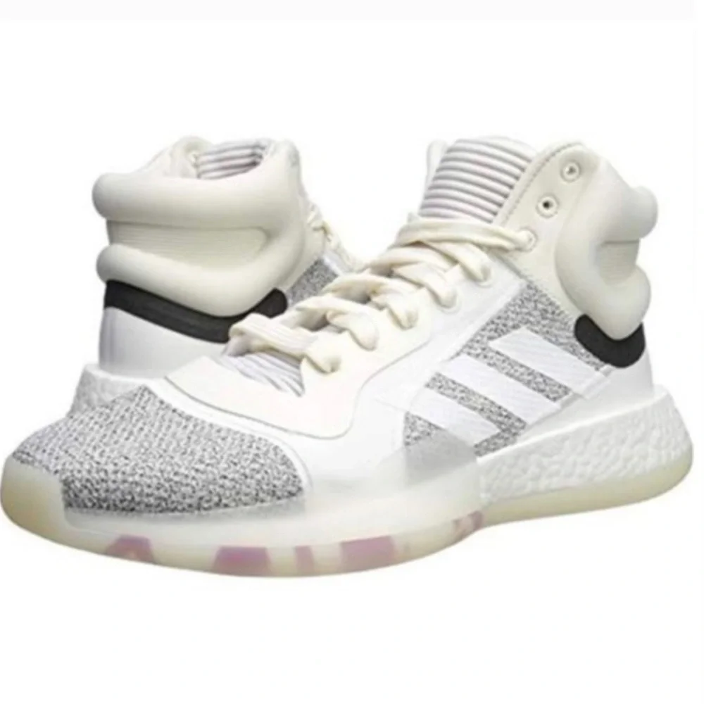 Adidas Marquee Boost Sneakers Basketball Shoes 'Footwear White' High Tops